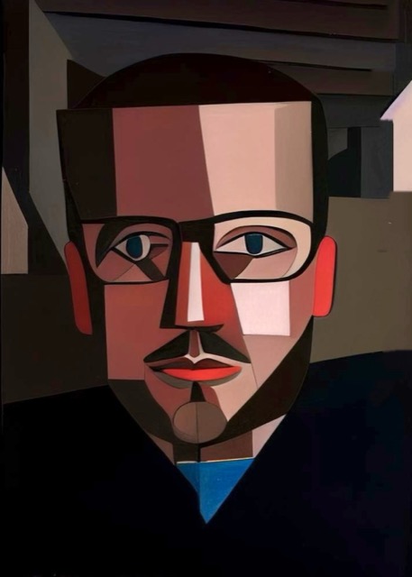 Illustrated portrait of Nick